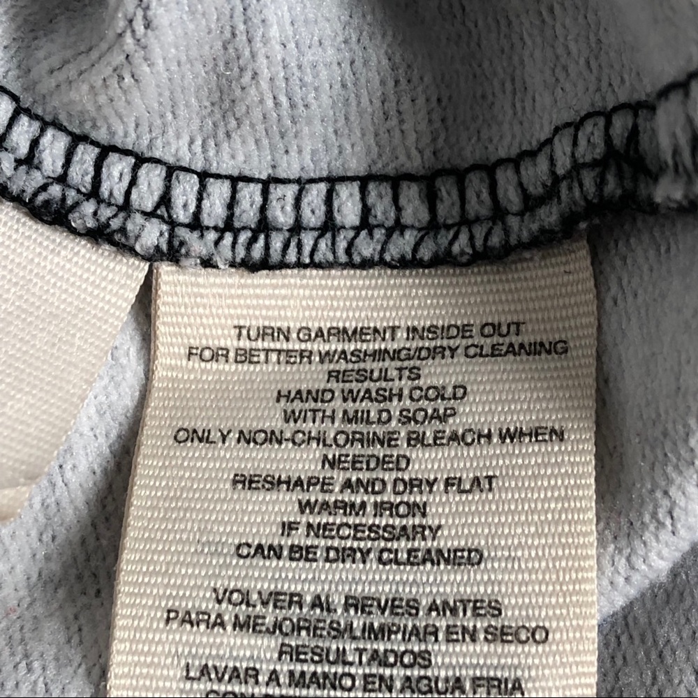 Rachel Rachel Roy Black White Zipper Tunic Dress M - Picture 5 of 8